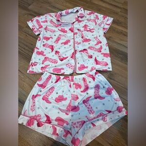Women’s SHEIN Cowgirl Pajama Set